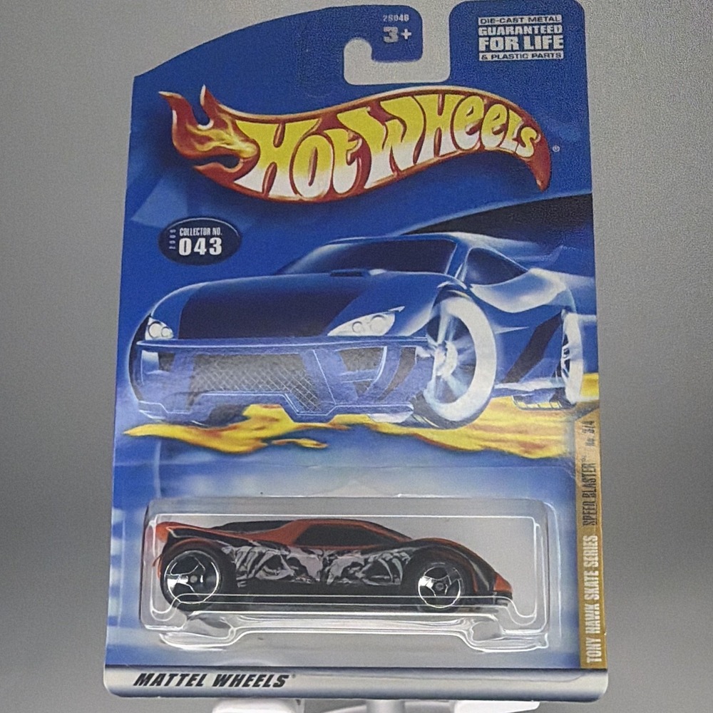 Hot Wheels Speed Blaster Tony Hawk Skate Series 1:64 Diecast Car 2001 New